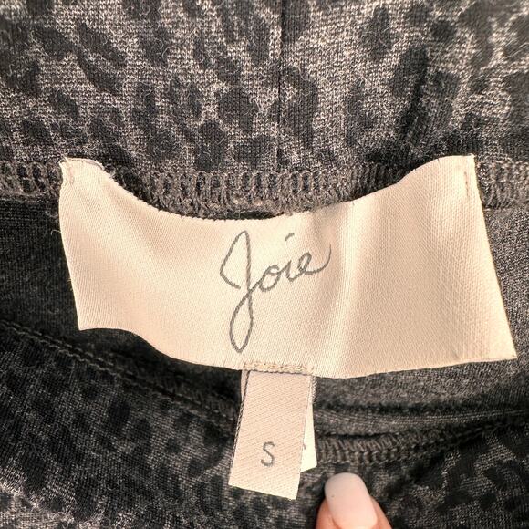 Joie Keena Leopard Print Leggings Ponte Pants Size Small - Picture 3 of 6